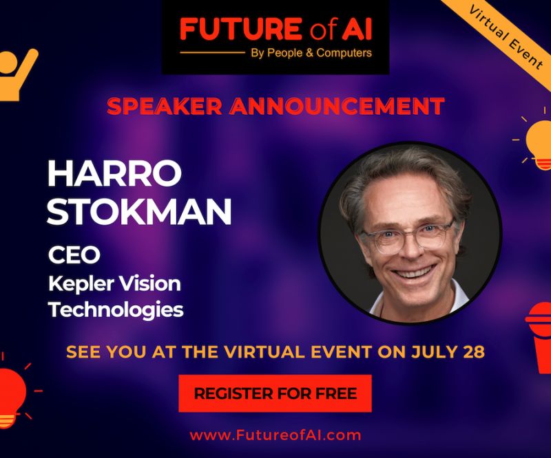 CEO Harro Stokman spreekt op Future of AI CEO Harro Stokman spreekt op Future of AI